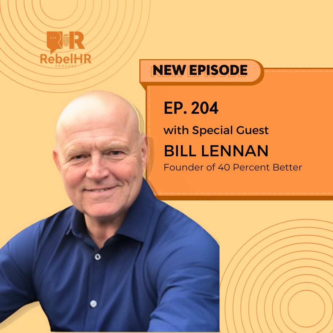 Tune in as we unlock the secret to skyrocketing productivity through employee engagement as we sit down with the insightful Bill Lennan, founder of 40 Percent Better. NOW LIVE on the #RebelHR podcast! 🎧️🎙️
