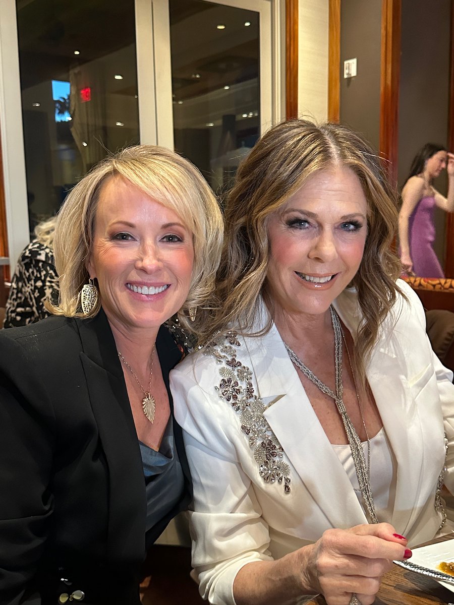 So many of you have asked for me to share some of the special moments from @QVC 's #AgeofPossibility event in Vegas. One moment that has stayed with me was a wonderful conversation I had with Rita Wilson. Wow, not only does she have incredible talent - she’s just so real!