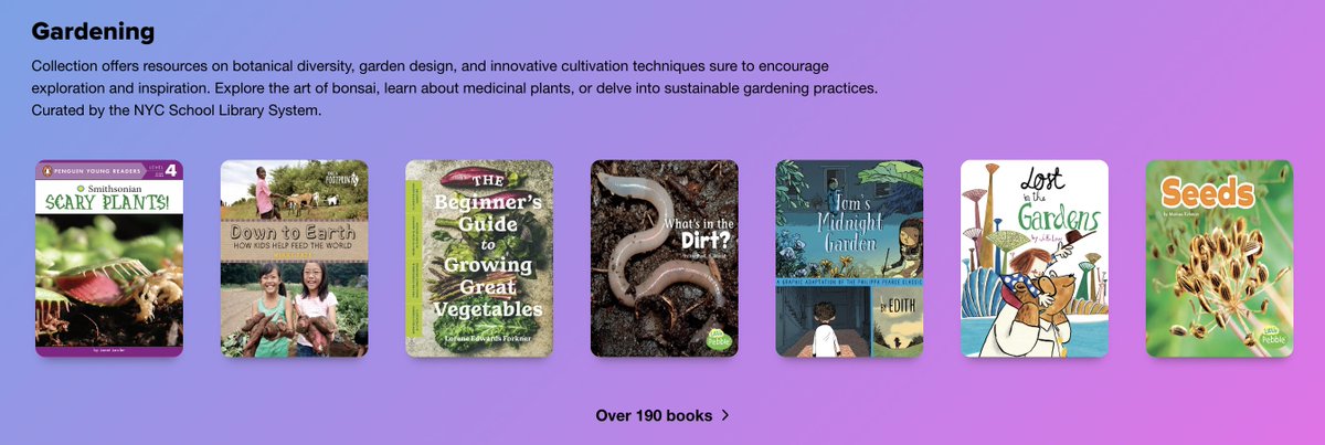 There are so many new collections to explore in the Citywide Digital Library on @Sorareadingapp. @NYCSchools, spring into a new book and start reading. #NYCReads