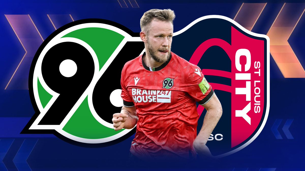 Sources 🚨 Nothing done with Cedric Teuchert to St. Louis CITY SC at this stage. Teuchert has three offers from other clubs and is still in talks with Hannover 96.

#AllforCITY certainly interested. As reported, the club certainly is interested in the German striker. #H96