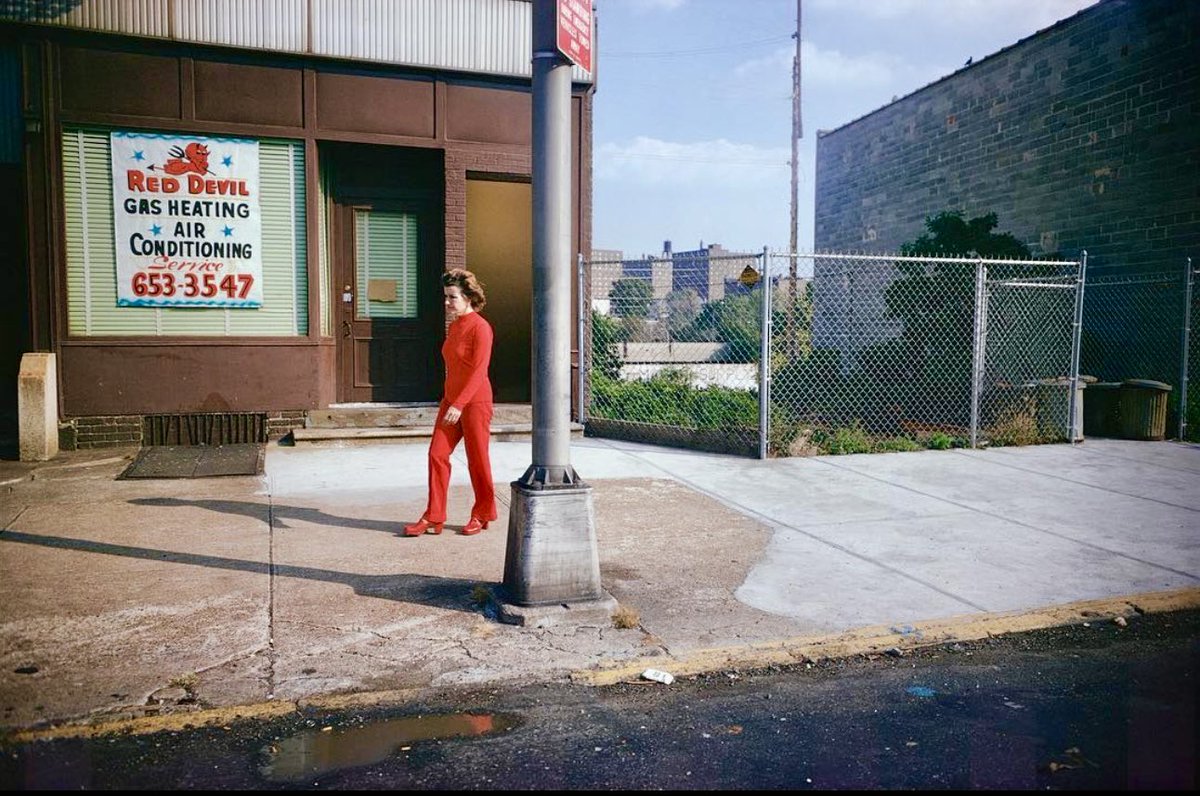 Photographer Joe Meyerowitz, New York City, 1975.