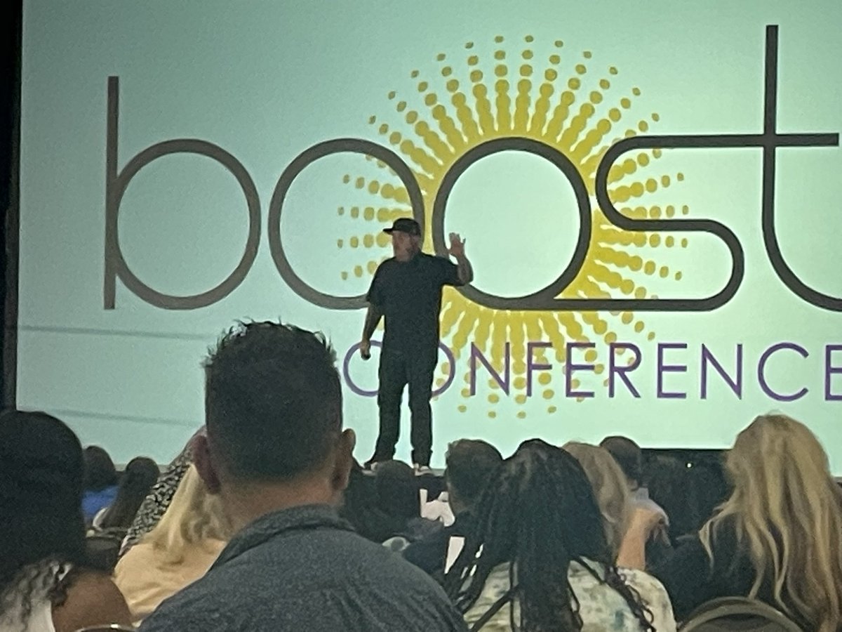 So excited to listen to @brewerhm at the boost Conference! #boostconference
