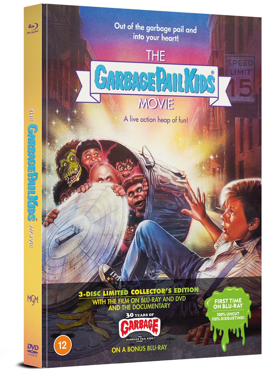 Win The Garbage Pail Kids Movie 3-Disc Limited Collector’s Edition Media Book. Details here bit.ly/44lL1Gy

#TheGarbagePailKidsMovie #film #competition #Bluray #GarbagePailKids #win