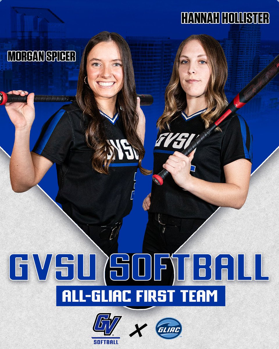 GLIAC FIRST TEAM 🔥 Congrats Morgan and Hannah on being named to the All-GLIAC First Team! 👏 #AnchorUp