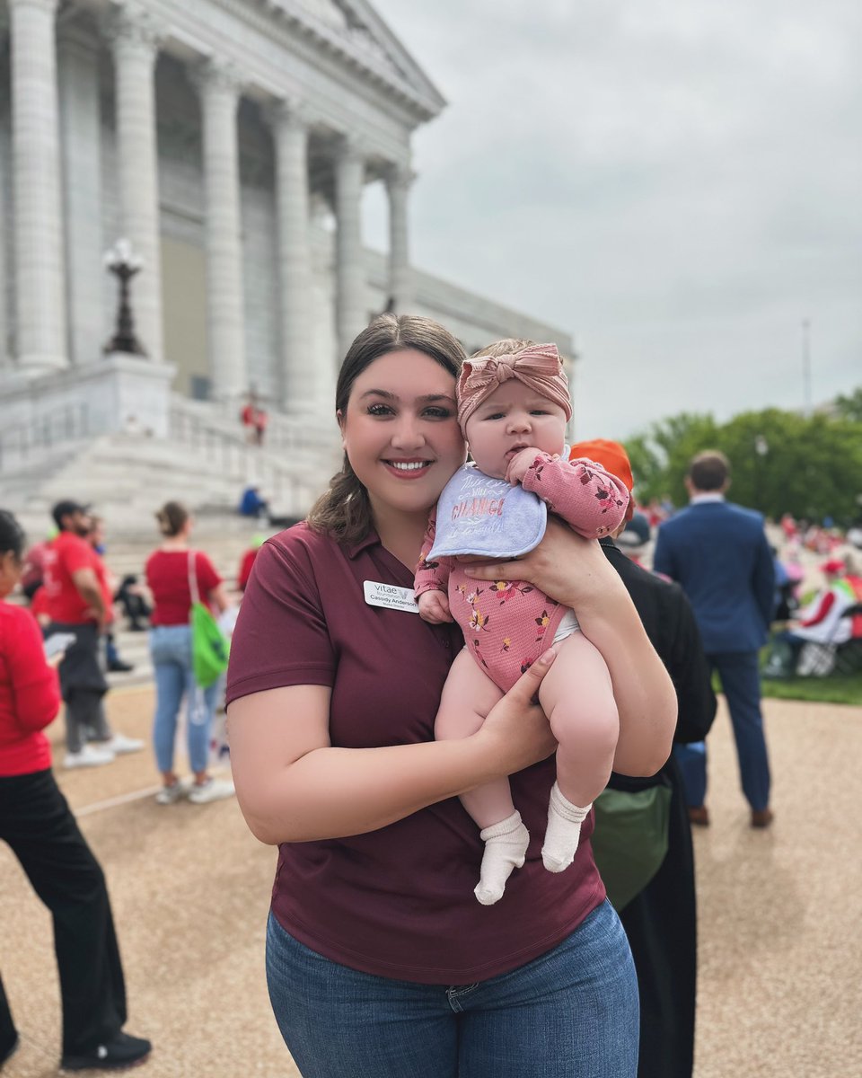 At the Midwest March for Life today! #moleg #prolifegeneration