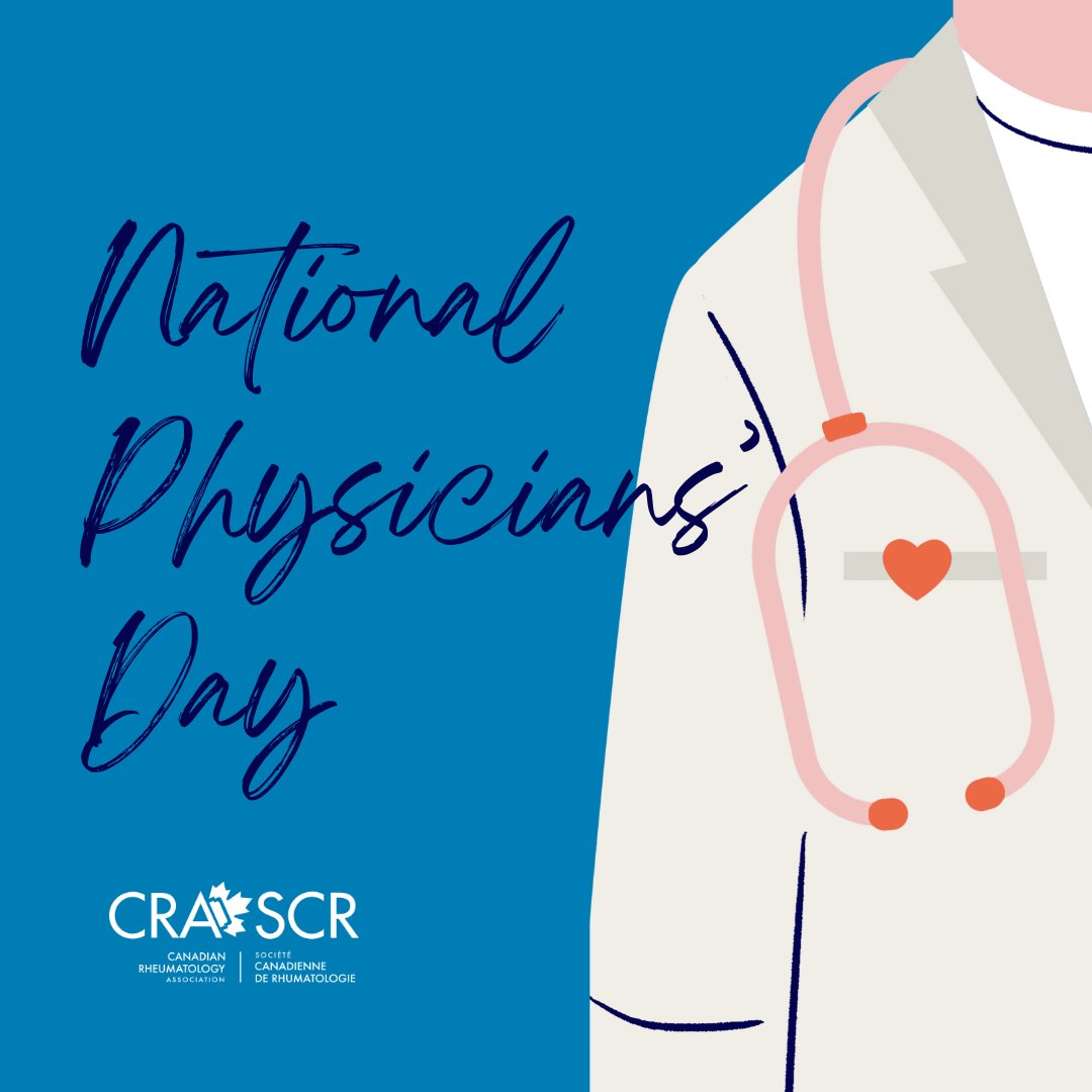 Happy National Physicians' Day to all the incredible doctors across Canada! Your dedication, expertise, and compassion make a world of difference in countless lives every day. Thank you for your unwavering commitment to healing and caring for others. #NationalPhysiciansDay