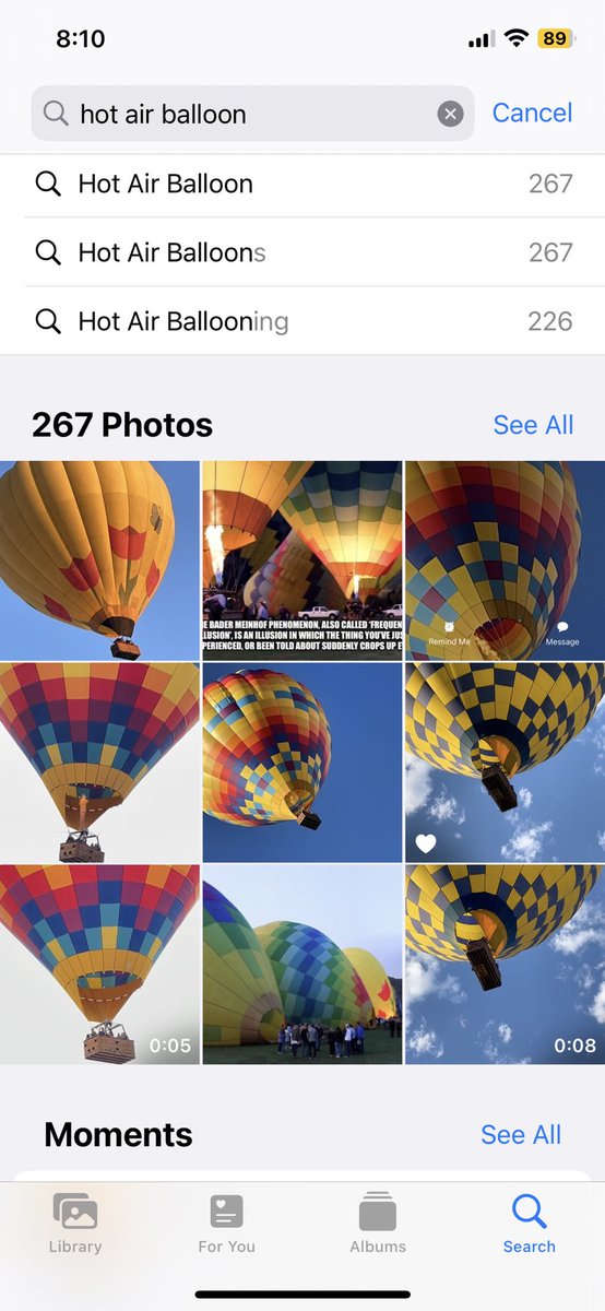 Sent this screenshot to the FAA, supporting my assertion I’ve photographed numerous hot air balloons with no registration numbers visible to the FAA. Have to explain I memed my own photo 😫😖 I’m 61 💀 @synoizia