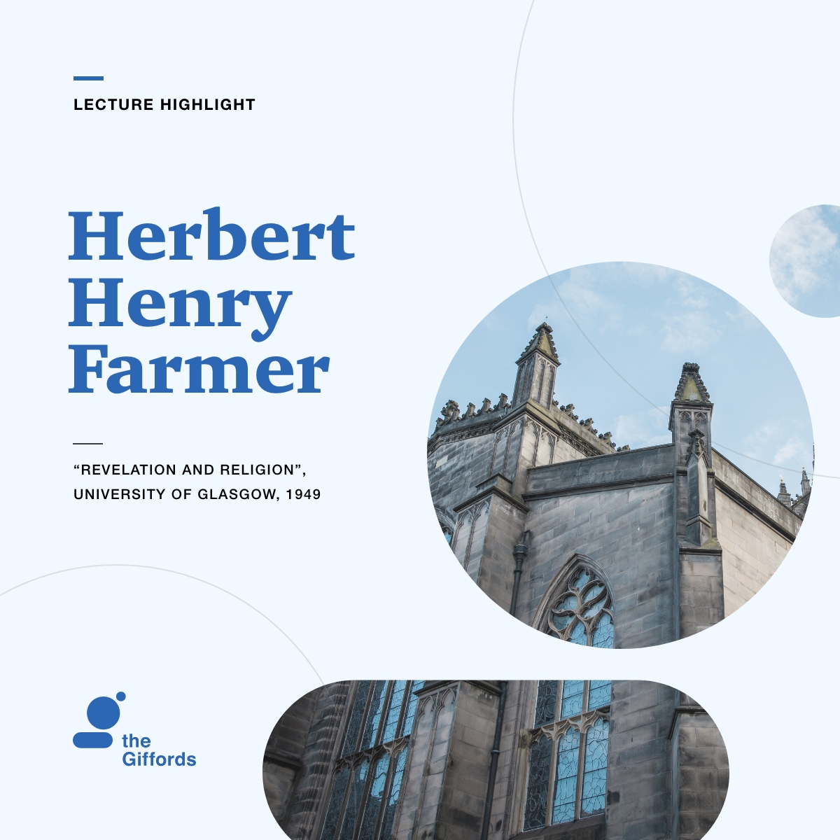 Herbert Henry Farmer was a British philosopher, academic, and Presbyterian minister. #TheGiffords