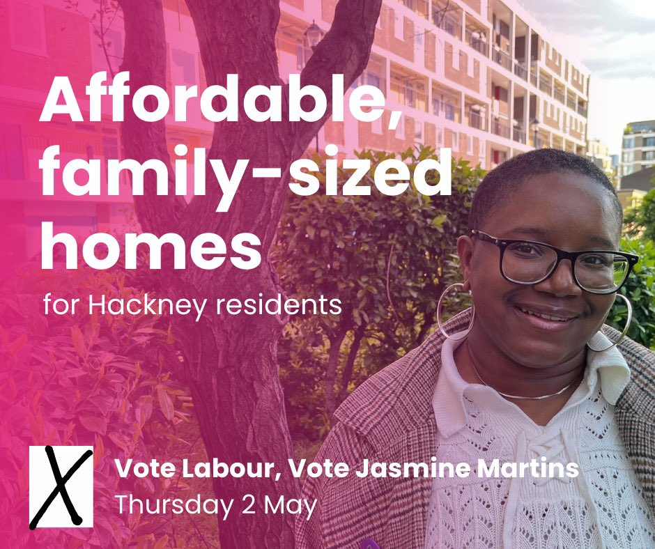 Don’t forget to use all of your votes for Labour 🌹 tomorrow. Tell your family, friends and neighbours what a fantastic councillor @JasziieeM will be for #DeBeauvoir. #VoteLabour #JAS4DB 🗳️🌹