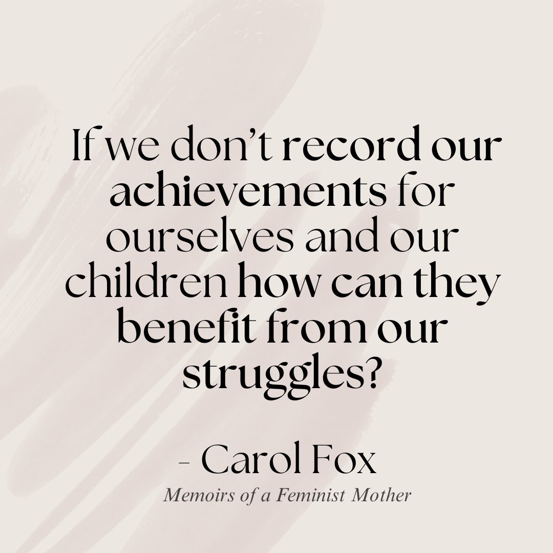 Get inspired by Carol Fox’s witty, touching Memoirs of a Feminist Mother. Memoirs of a Feminist Mother is available as an ebook for £3.99 here: ringwoodpublishing.com/product/memoir… #carolfox #memoirsofafeministmother #feministbooks #ivf #inspirationalquotes #qotd