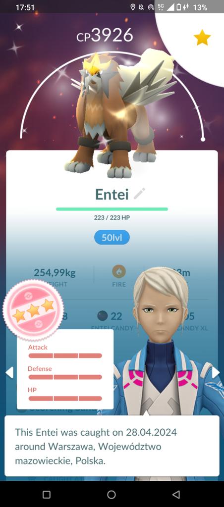 The temptation was too great 🤣🤣🤣🤣

#shundo #shiny #hundo #pokemon #pokemongo #entei