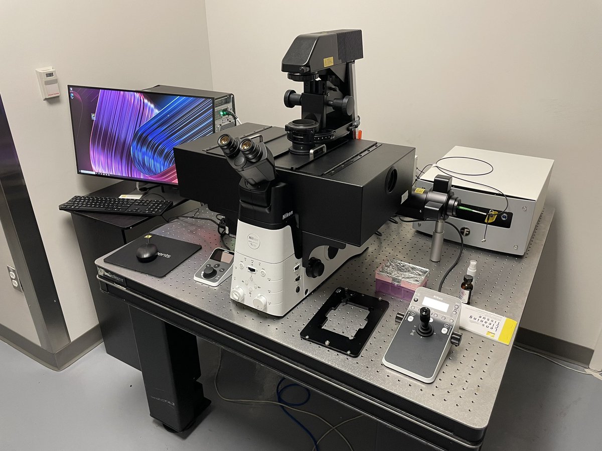 Our new TIRF microscope! 🤩🔬