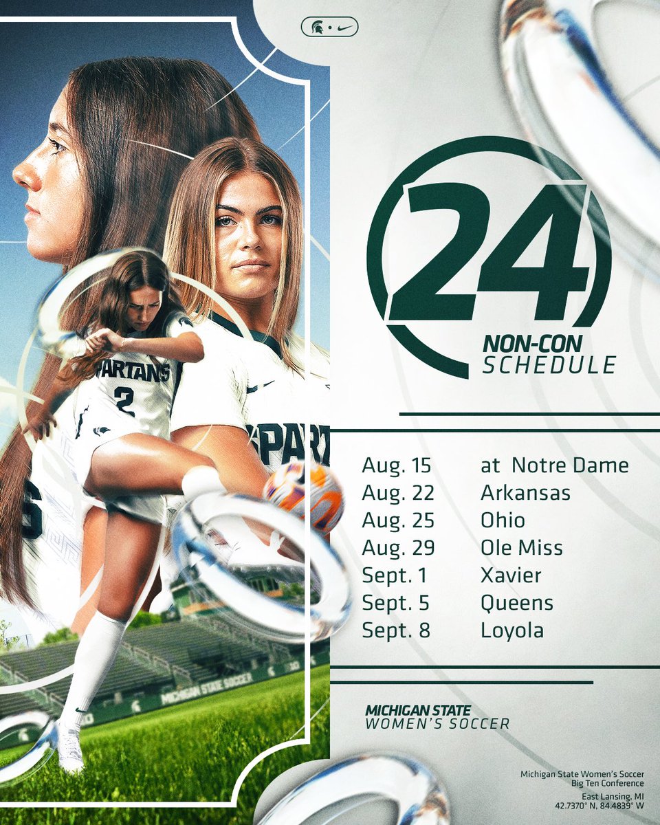 2024 Non-conference schedule is officially set. DeMartin Stadium will be a busy place early this fall! 

#GoGreen