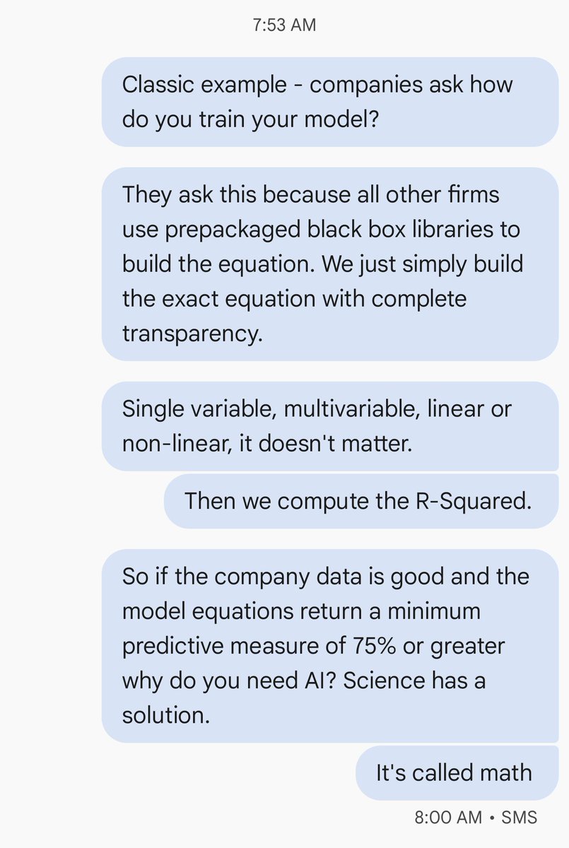 How do you Train your Model?

Answer:
It's called Mathematics.

#proptech #cre #apartment #mathematics #analytics #multifamily #AI #UniversityofArizona #AppliedMathematics @NAAhq