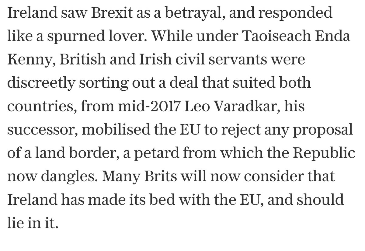 That's a very fine petard you've got there @SimonHarrisTD Beautifully fettled by that lovely fella @LeoVaradkar and others Busy as he was trying to get one over #UK he clearly didn't consider it might hoist you and the government of #Ireland one day telegraph.co.uk/news/2024/04/3…