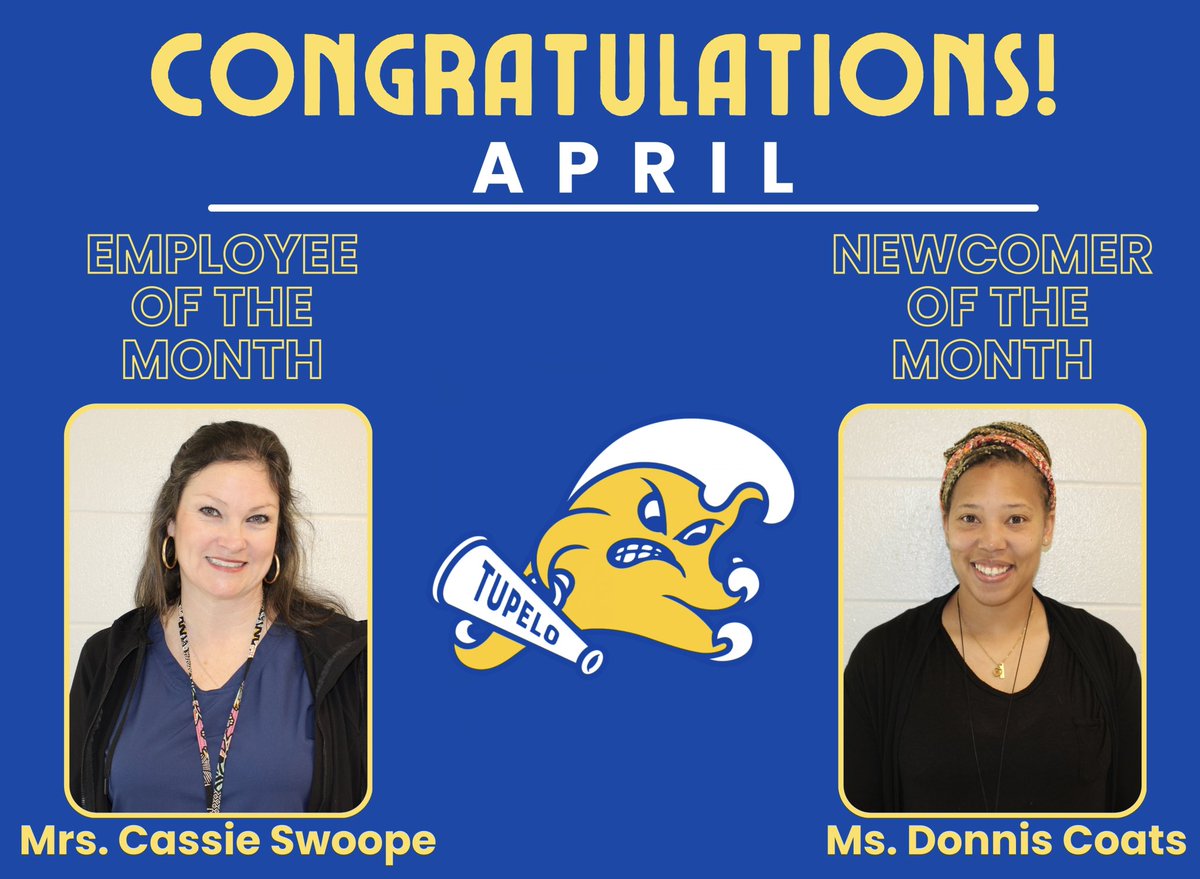 Congratulations to our April Employee and Newcomer of the month!