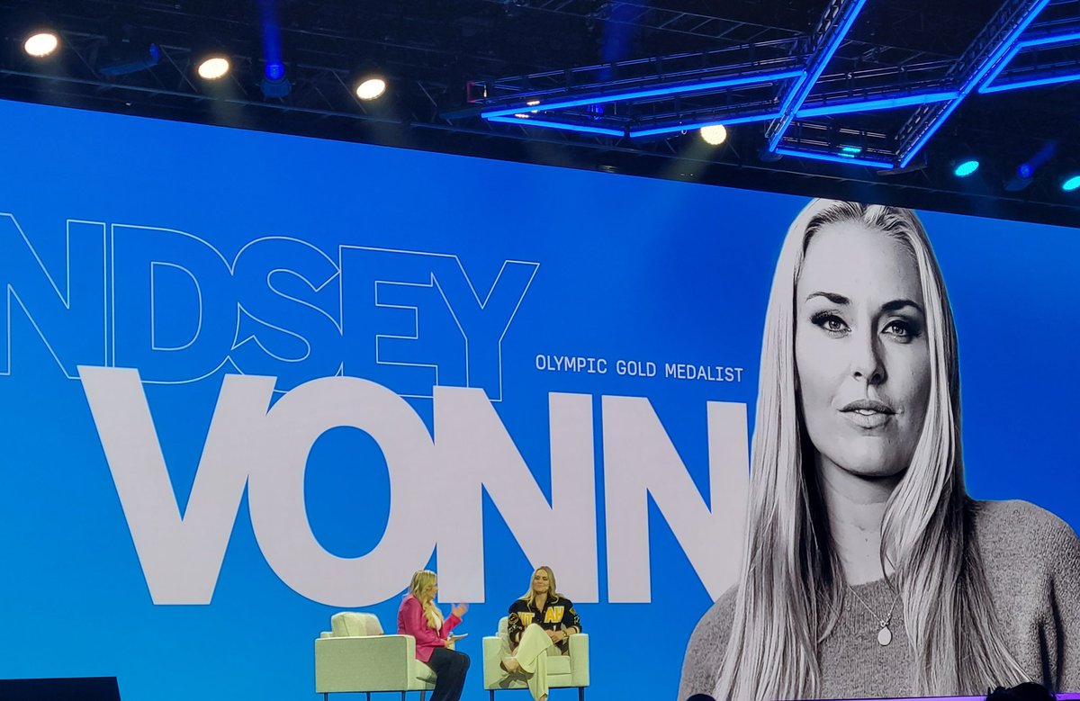 Listening to Lindsey Vonn
#Qualtrics