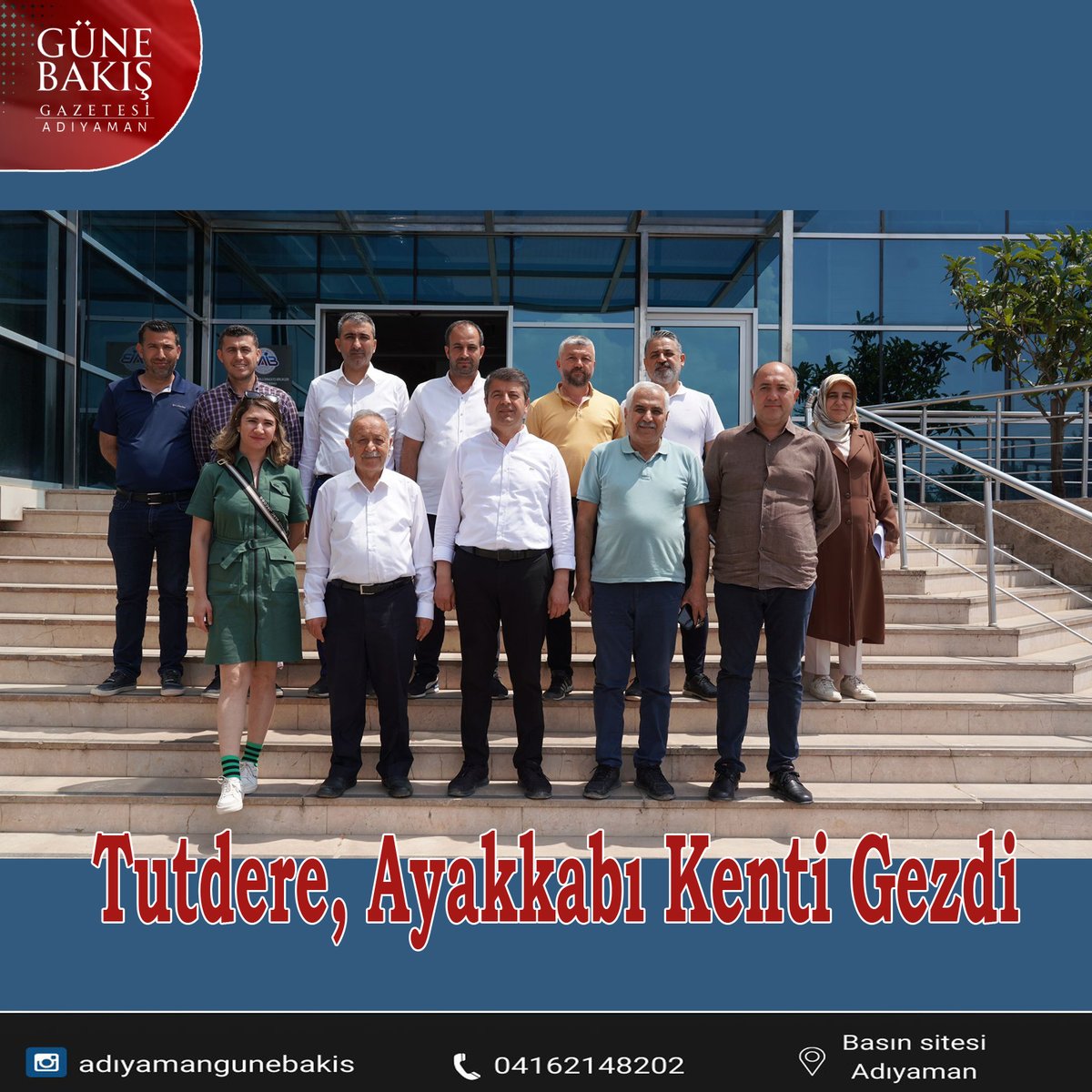 Tutdere, Ayakkabı Kenti Gezdi Ayakkabı Kent’te incelemelerde bulunan Belediye Başkanı Abdurrahman Tutdere, “Emek kutsalımız, istihdam öncelikli meselemiz.” dedi. gunebakisgazetesi.com/haber/tutdere_… @avtutdere @AdiyamanBelTR #ayakkabıkent #gunebakis #sondakika #haber #deprem #adıyaman…