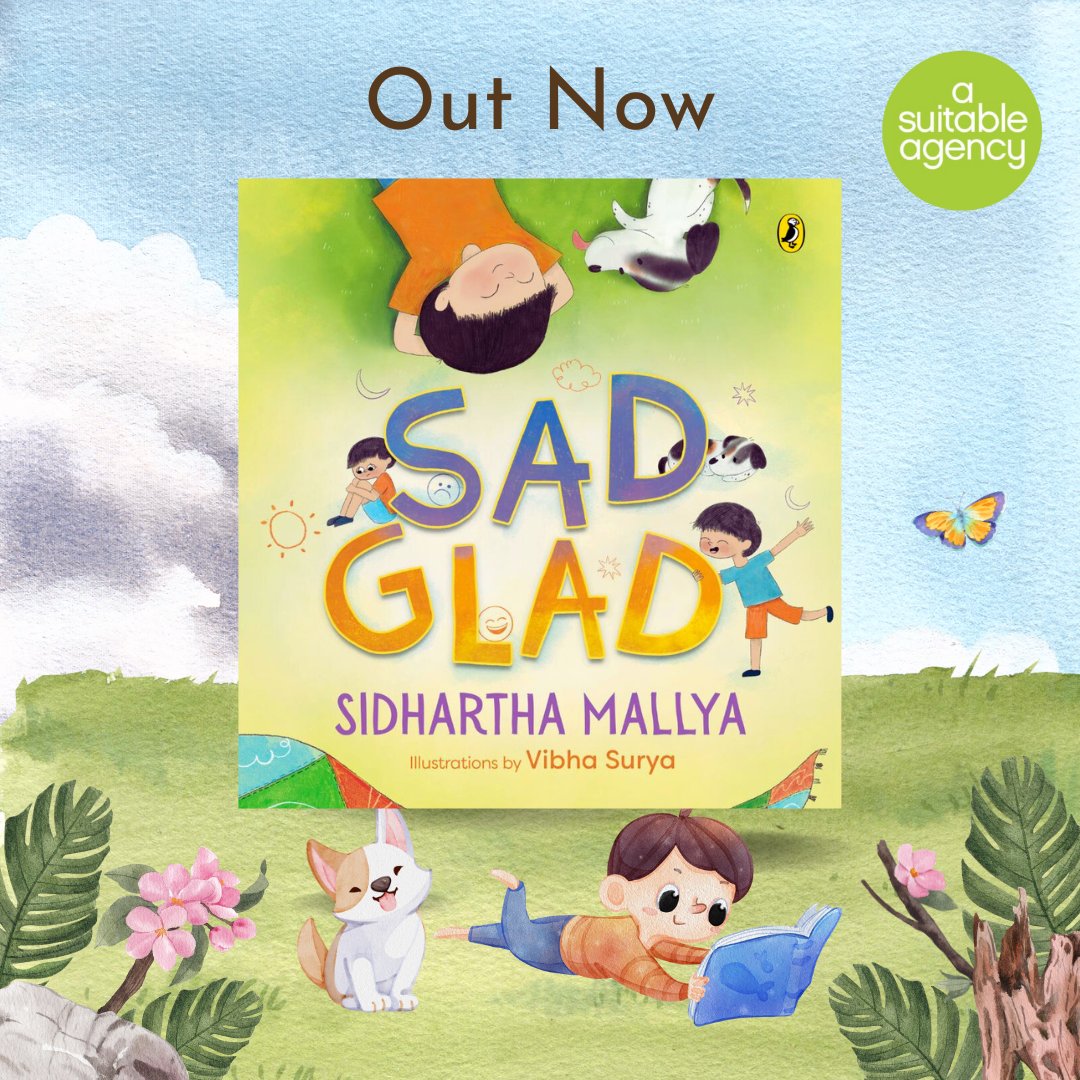 ‘Sad/Glad: It’s Okay to Feel Everything’—@sidmallya’s new book for young readers on mental health is now available! With colourful illustrations and easy-to-read text, the book is filled with many feelings and thoughts that offer a lot of hope! @hemalisodhi