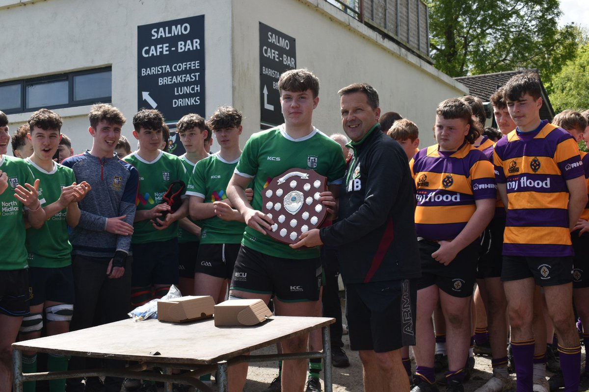 MaherOBrien's tweet image. A huge congratulations to @CbsMullingar for winning their Leinster 2A division title today in @DLSPFCRugby A nail biting encounter with CBS Wexford. Final score 19-18 😅 @mullingar_rfc @Midlands_Rugby @WESTMEATHSPORT @youthsrugby @moore_k91 @PatG09 @LeinsterBranch