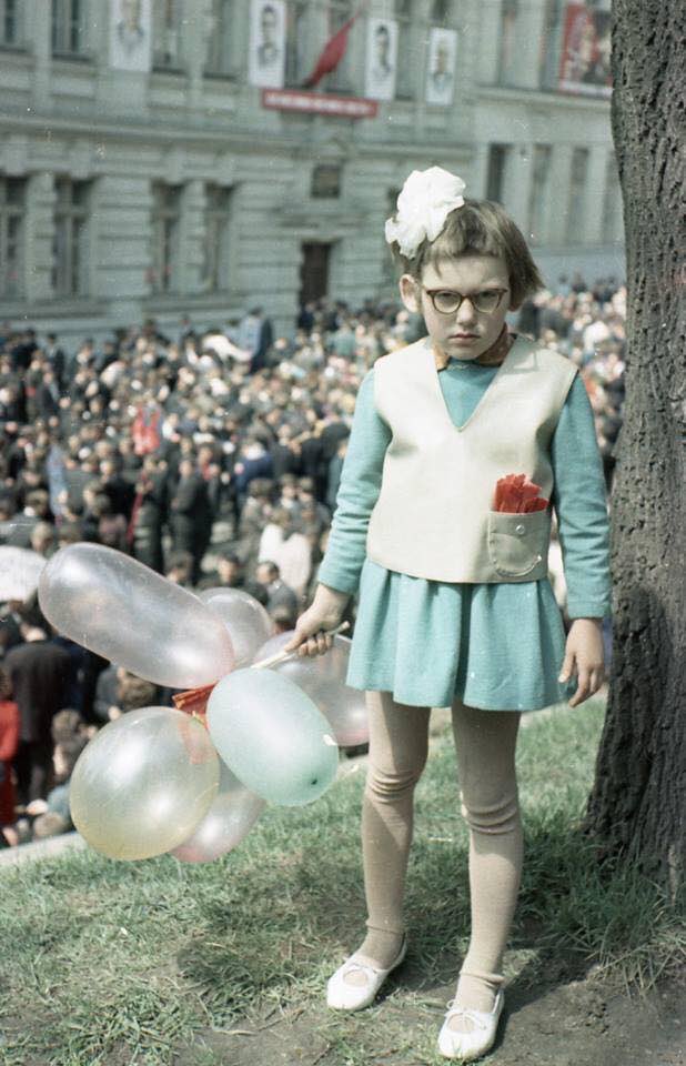 May Day celebration. Photo by Ilya Pavlyuk, Lviv, 1968