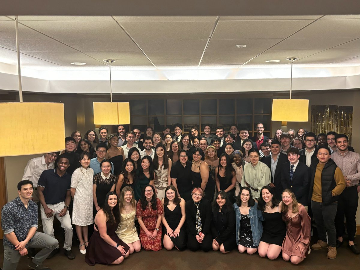 Last night, students from @CornellEng School of Civil and Environmental Engineering celebrated their formal. Both undergrad and graduate students shared a meal and were able to gather with their peers to reflect on all their hard work and research this past year. Congratulations!