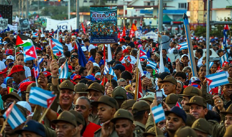 El colectivo de @Interaudit_SA celebra este #1eroDeMayo el día de los trabajadores en la Tribuna Antimperialista José Martí.

 #UnidosHacemosCuba #PorCubaJuntosCreamos #1eroDeMayo