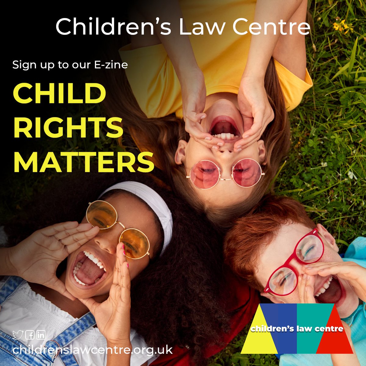 The latest edition of our Ezine - 'Child Rights Matters' is now out. You can find it at mailchi.mp/childrenslawce… Don't forget to subscribe to get all the latest child rights news and updates from CLC right to your inbox.