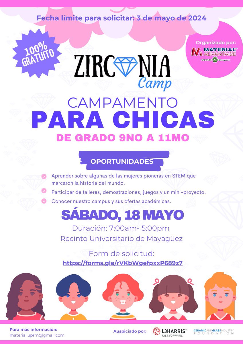 Se extendió la fecha para solicitar al campamento para este viernes, 3 de mayo. 

Aprovechen de está oportunidad para aprender sobre las diferentes ramas de ingeniería y los cursos que se ofrecen en el Colegio! 

Formulario: forms.gle/rVKbWgefpxxP68…
