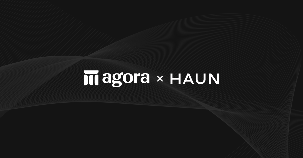 I’m proud to announce @HaunVentures has led the $5M Seed round for @AgoraGovernance, with participation from @seedclubhq, @cbventures, @sinahab, @balajis, @CrediblyNeutral, @packyM, @TimBeiko, @dwr, @evabeylin, @will__price, @liamihorne, @hasufl, and more.