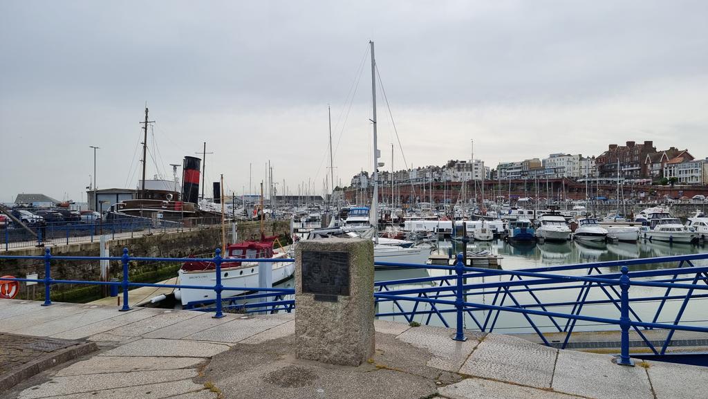 In Italy 🇮🇹 at Ramsgate Harbour.