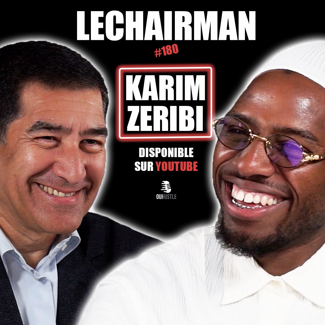 Nouvel épisode disponible avec @KarimZeribi au micro du Chair @OuiHustle500 
youtu.be/CNkHekQBYgA?fe…

#TeamOuiHustle RT