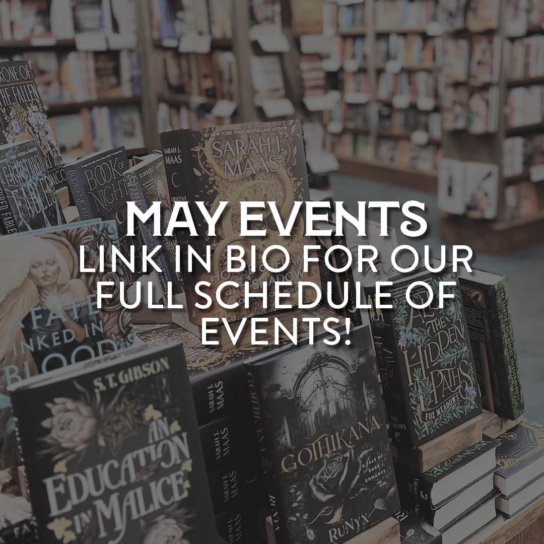 Visit northshire.com for our full list of May events! 📚