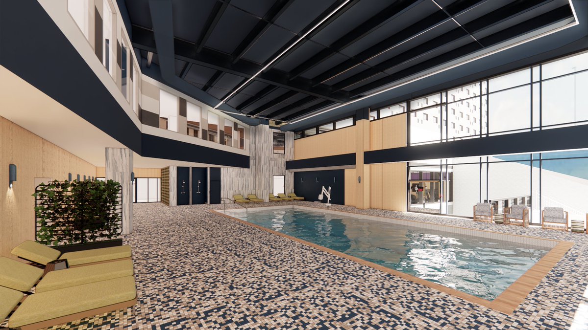 It's pool season and all we can think about is THIS! 👀 Rain or shine, the morning laps and evening swims are going to be the ultimate relaxation! For now, we'll just hold on to these renderings. 🤩 #harrahsvalleyriver #expansion #comingsoon