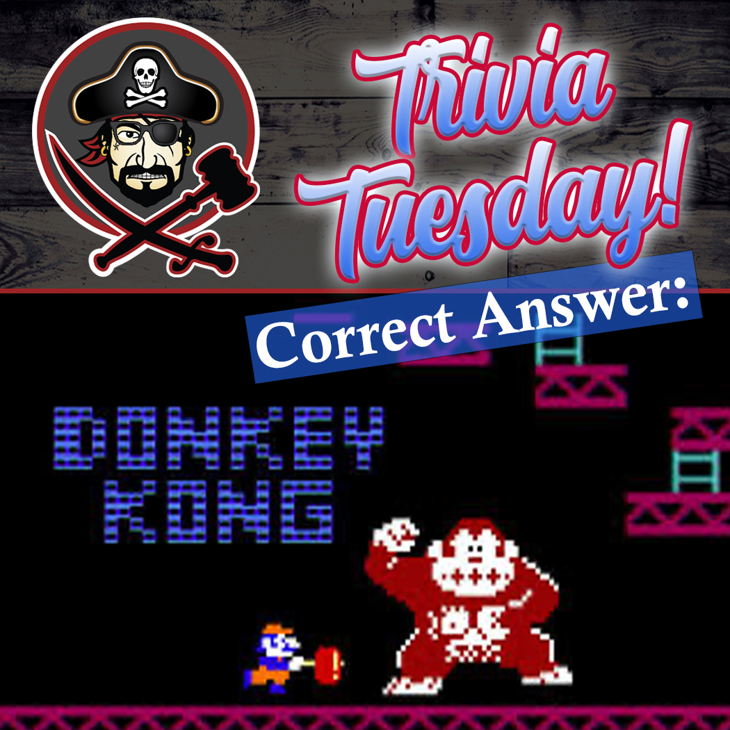 🕹🦍 Did we make this too easy or are you guys too good? Correct Answer is Donkey Kong. Thanks for playing! #tuesdaytrivia #answer #donkeykong #mario