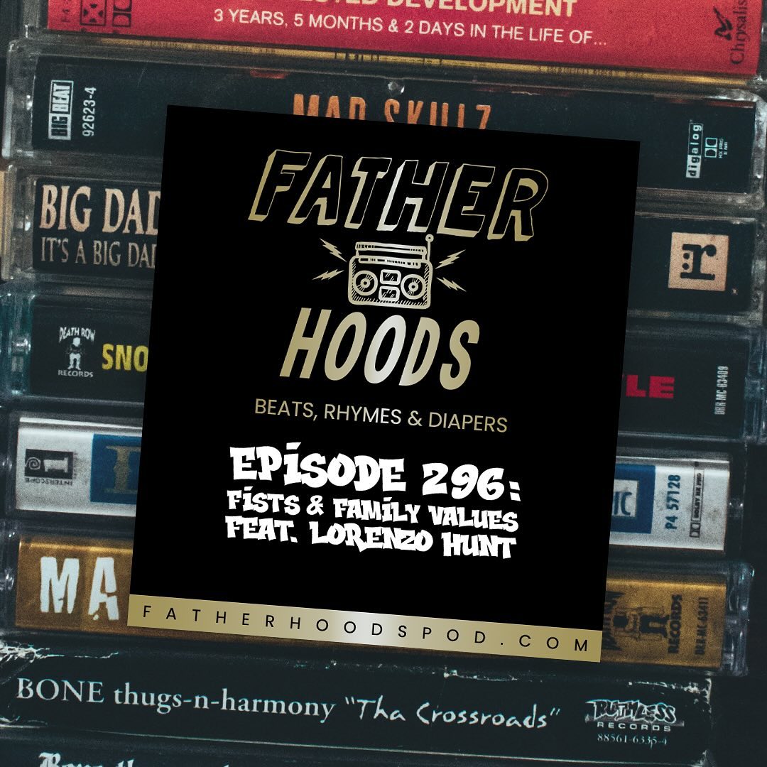 Catch a new episode of @fatherhoodspod with special guest, Lorenzo Hunt, and your hosts @djEFN 🎤 @MannyDigital 🎧 #KGB ⚡️ Episode 296: Fists & Family Values Feat. Lorenzo Hunt linktr.ee/fatherhoodspod