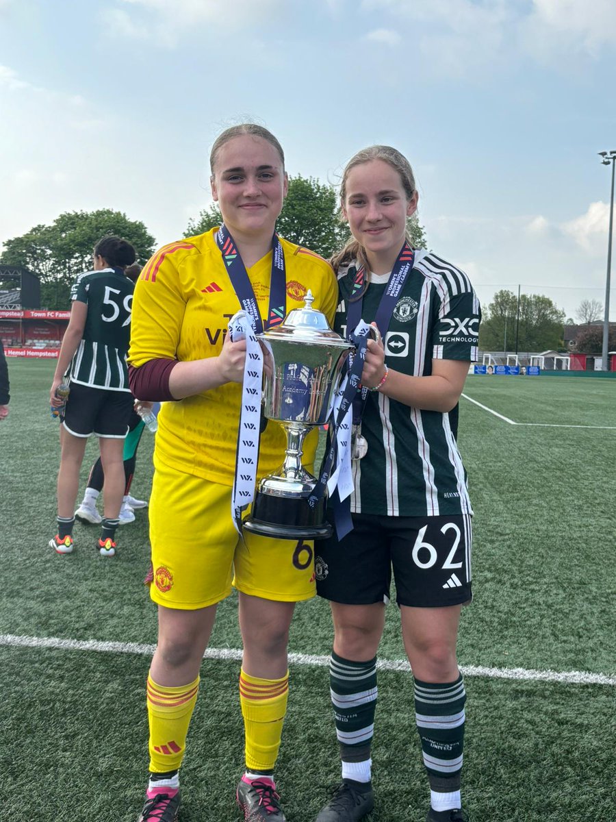 Well done to United u21s 🎉 Champions 🏆 
Another great experience for Liv to be a part of! 2 Finals within 5 days, both against Arsenal