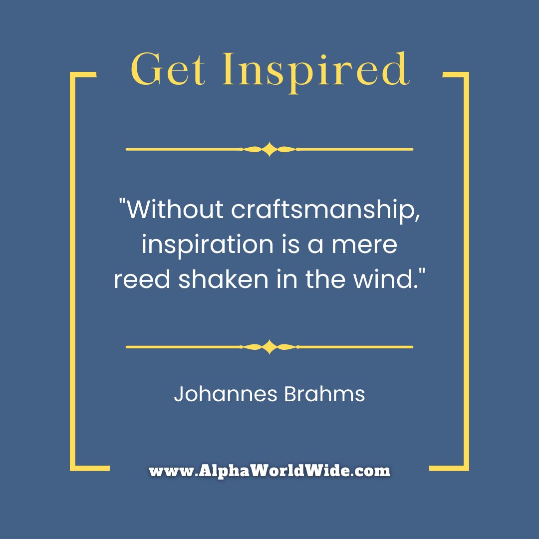 Craft of Creativity

Skill is creativity's cornerstone. 

#CreativeCraftsmanship #AlphaWorldWide #AlphaWW