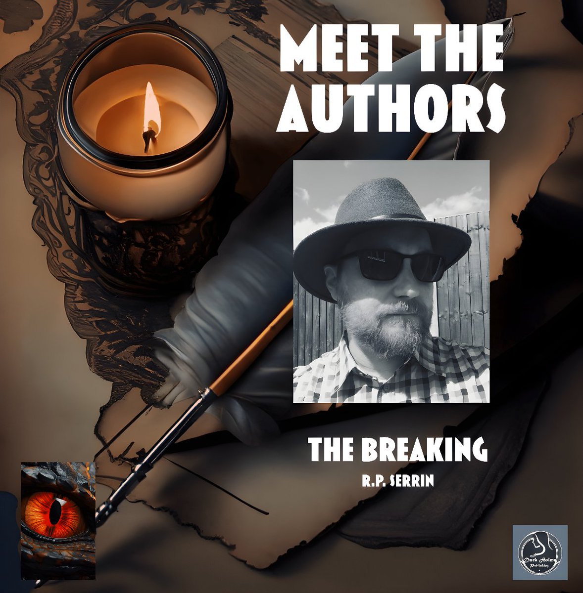 Meet R.P. Serin, born in 1981. NHS ODP for 15+ years, he graduated with honors in History. A member of the Horror Writers Association, his work's featured in various publications, including Nightmares of Strangers Vol II. 📚#readingcommunity #horrorcommunity #darkfantasy