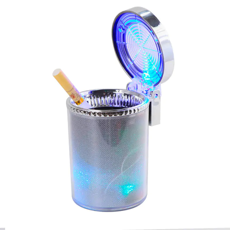 Rev up your car's style & maintain freshness with the Car Ashtray LED 🚗💨 Durable, easy-to-use, & designed to fit in your cup holder. Keep it classy & smoke-free! Get yours now for $24.30 at shortlink.store/6mpqdh-uoxd8 #SmokeInStyle #CarEssentials #ashtray #caraccessories