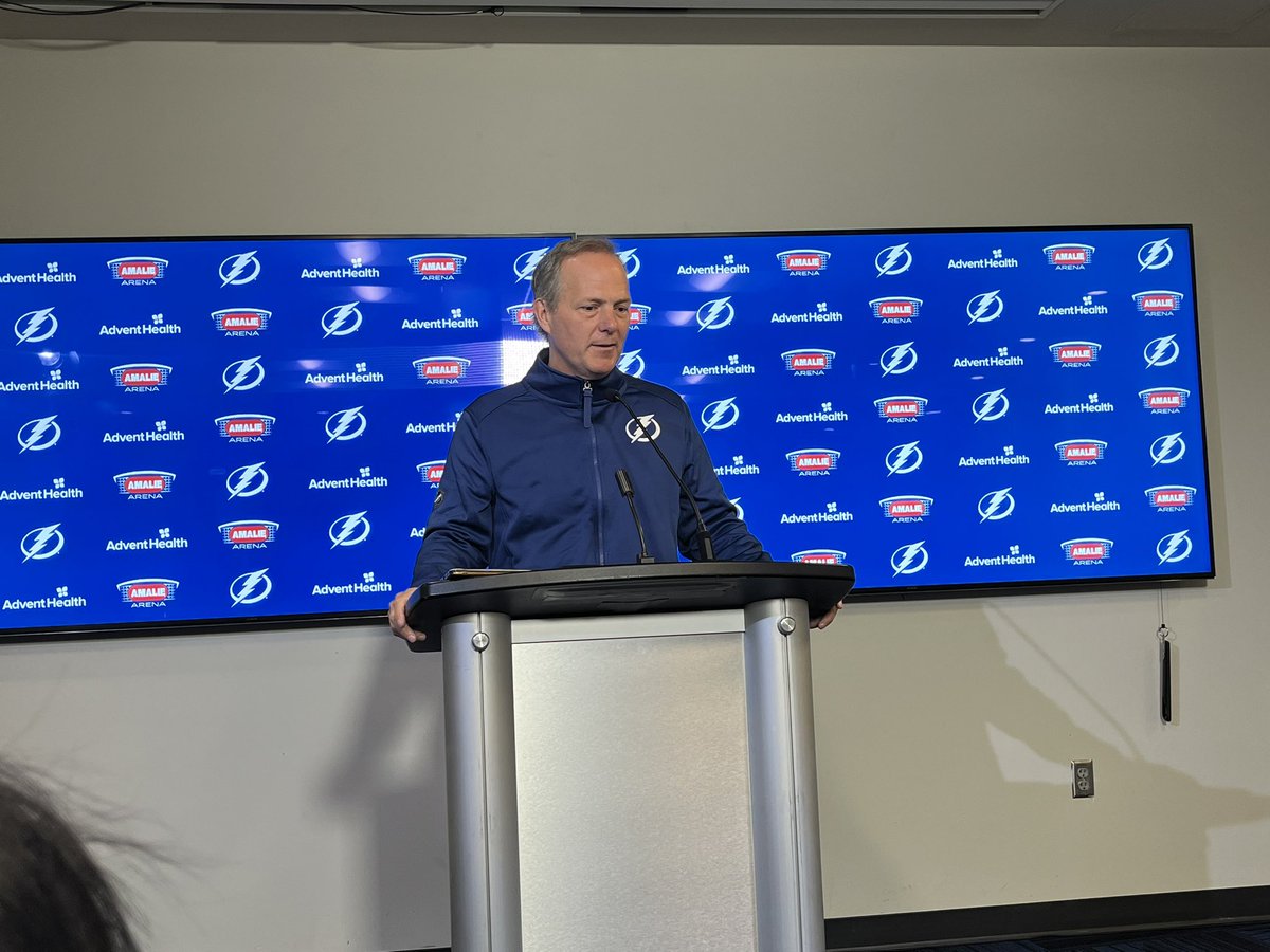 Jon Cooper opened his press conference by apologizing for his goalies wearing skirts comments. “Quite frankly, it was wrong.” Said it has pained him more than the series loss. Especially with daughters at home. Wishes he could go back in time and take it back.