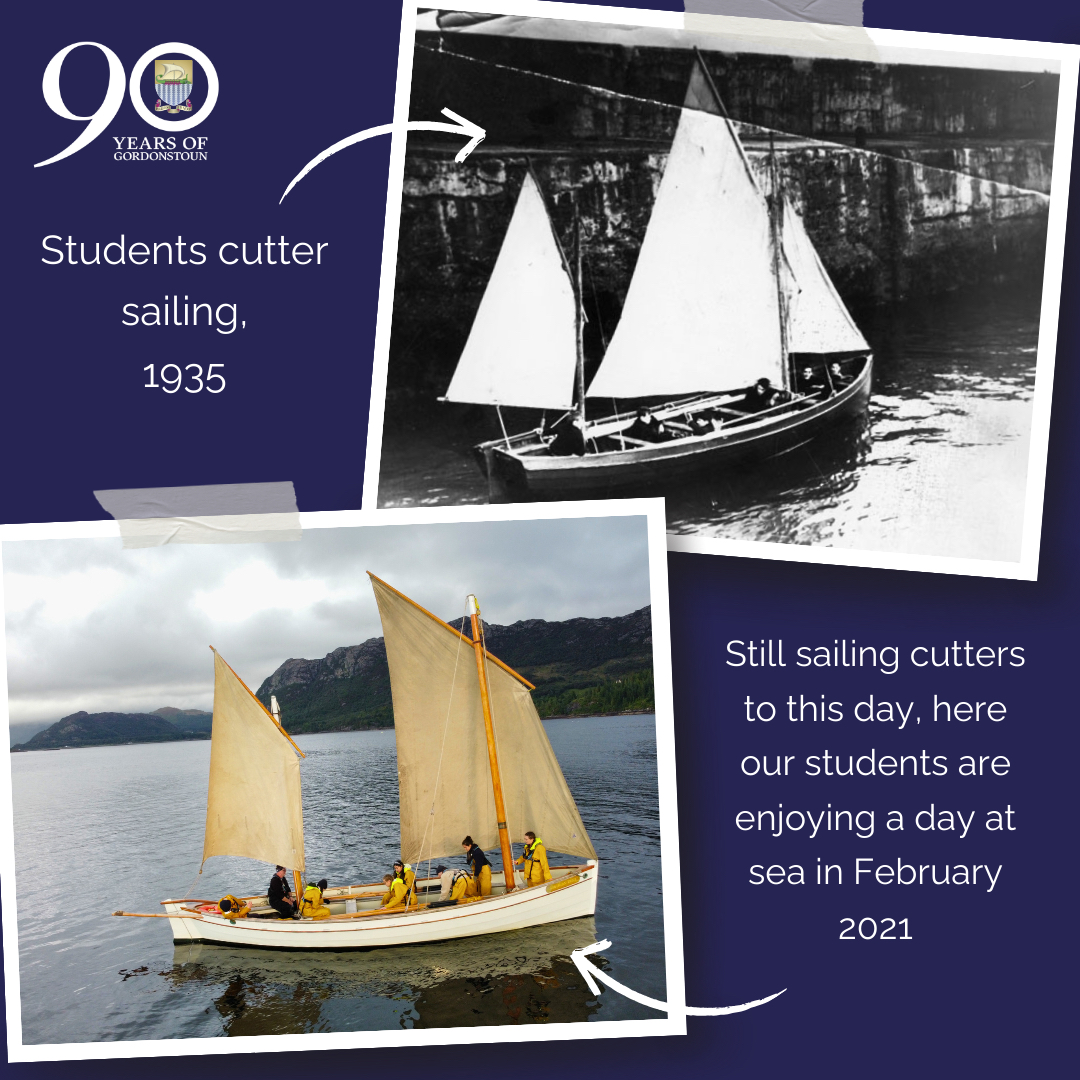 Sailing season is well underway at - & it was ever thus. School founder Kurt Hahn named the Moray Firth his ‘sternest schoolmaster’ - & sailing remains one of the unforgettable experiences for students at #Gordonstoun. #boardingschool #thereismoreinyou #charactereducation