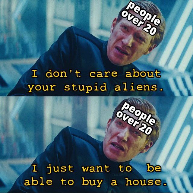 Every time I see something related to aliens in the news.