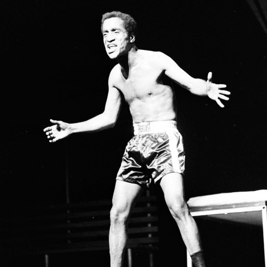 In May of 1968 Sammy Davis appeared in Golden Boy at the Auditorium for nearly a month. Previews were expected to begin on April 16 and 17, but were postponed in tribute to Dr. Martin Luther King, Jr., following his assassination on April 4, 1968.