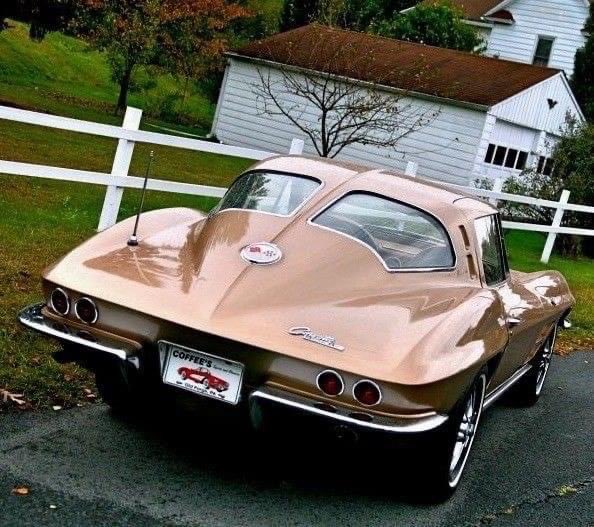 What color would you call this classic 1963 split window Corvette Stingray?