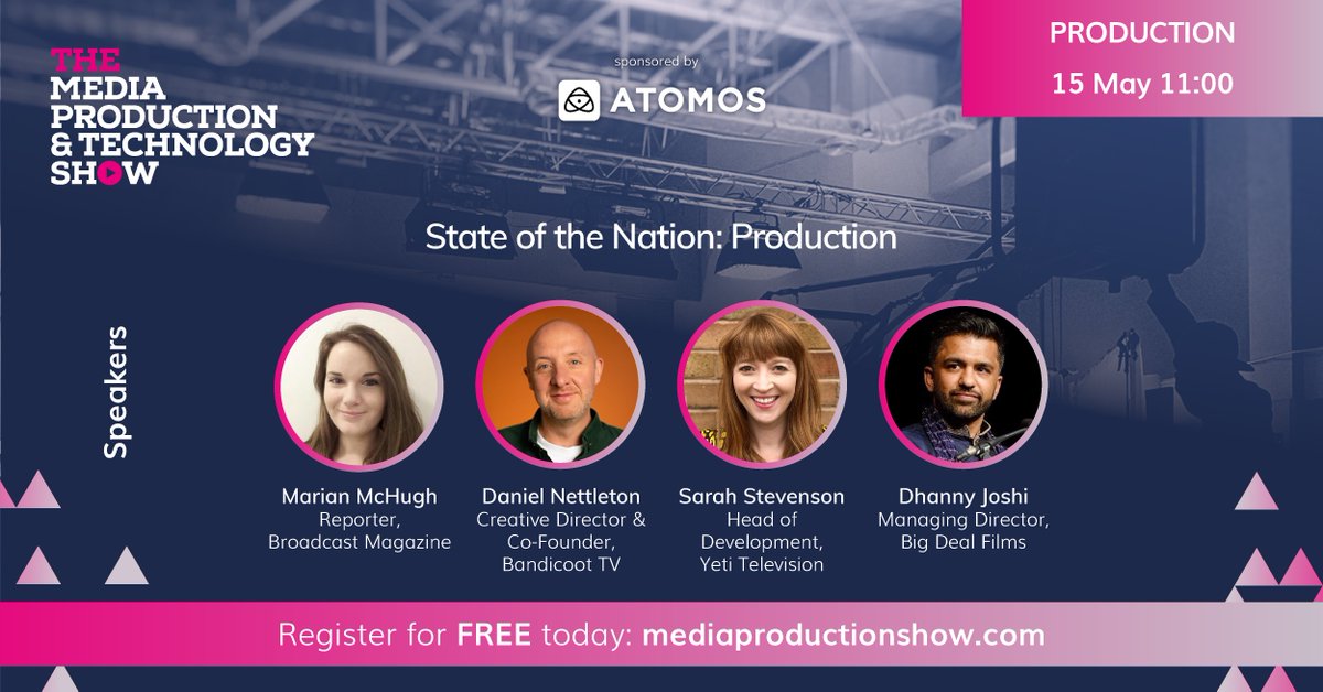 Don't miss the State of the Nation: Production session at #MPTS2024! Experts like Daniel Nettleton & Dhanny Joshi delve into industry trends, challenges, and innovations. Register now: bit.ly/MPTS24regX #ProductionInsights #IndustryLandscape