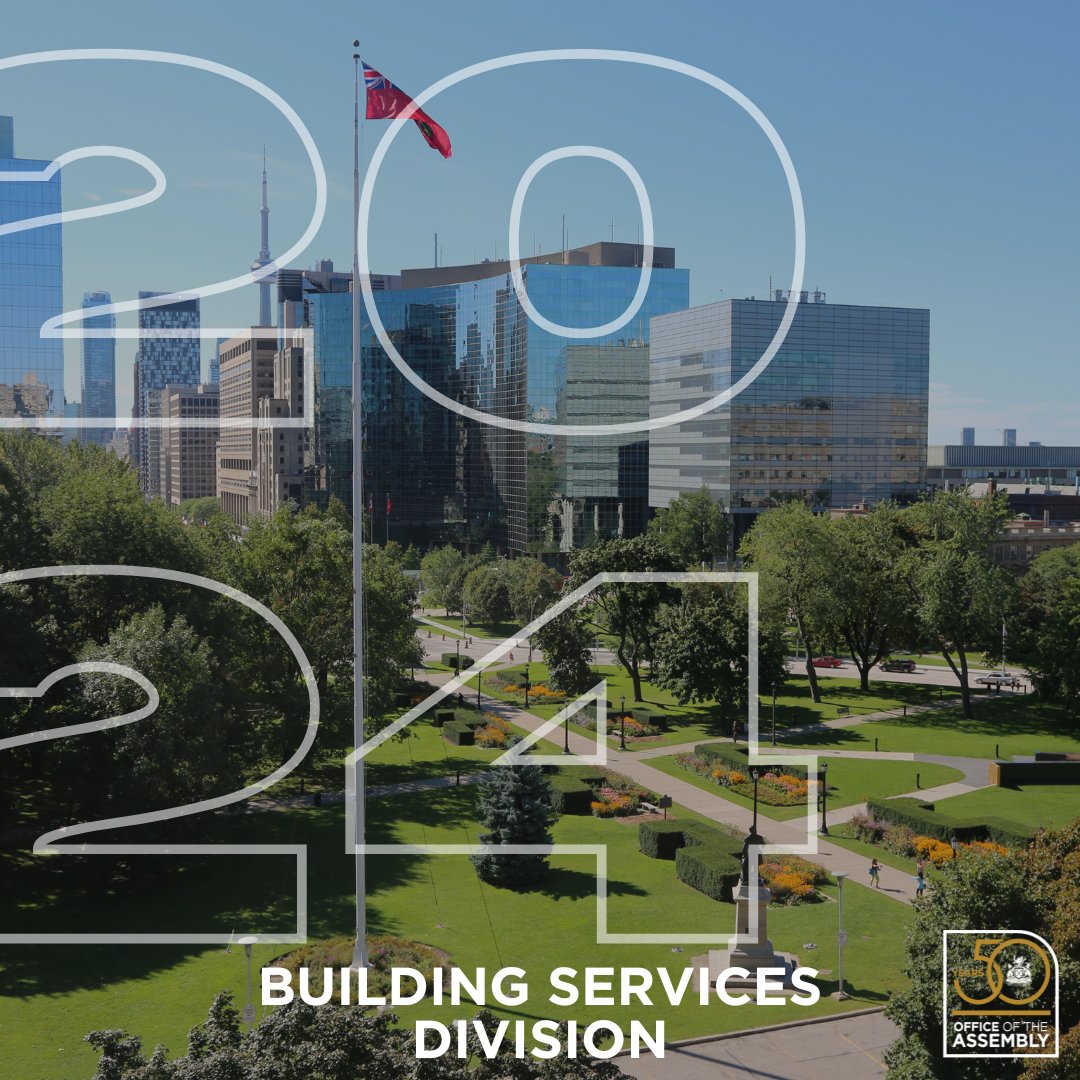 The Building Services Division is the newest division to be formed having been created this year in 2024 and includes the Precinct Properties Branch and Parliamentary Food Services. #OA50Years