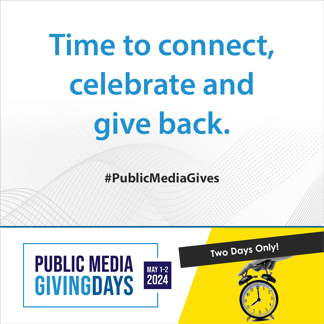 📢 Today kicks off @PMGD2024! Show your love for the music and stories #PublicMediaGives to you and your community!

Join us in making a difference! ❤️🌟 Contribute today by visiting cdp.gospringboard.com/wrcj/publicmed…

#PublicMediaGivingDays #PMGD2024