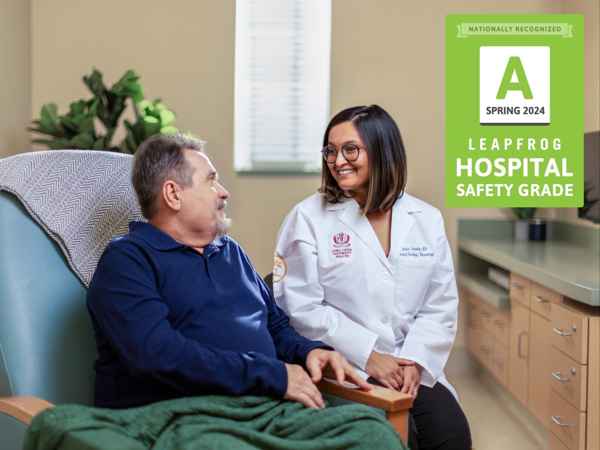 📣 We have award-winning news! Loma Linda University Medical Center and East Campus hospitals received their 11th and 12th consecutive “A” safety ratings, respectively, from the @LeapfrogGroup for spring 2024. Read more ⤵️ bit.ly/3UG7AlW