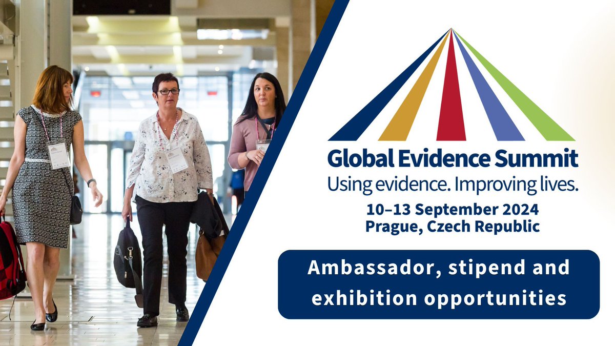 Position your organisation as a key player in positive global change. Check out the ambassador, stipend and exhibition opportunities for @GESummit #GES2024 buff.ly/3URyQOX